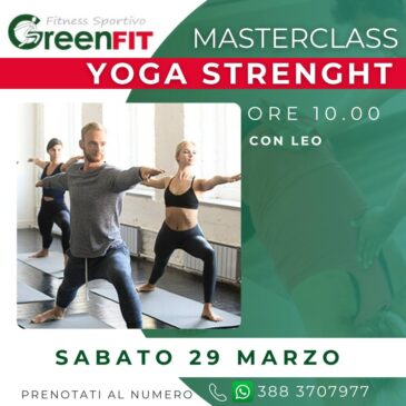 MASTERCLASS YOGA STRENGHT 29-03-25